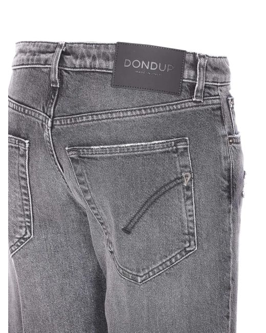 Dondup Gray Coco Five-Pocket Jeans
