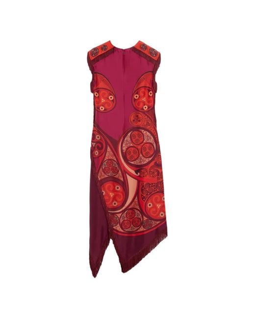 LaDoubleJ Red Scarf Dress