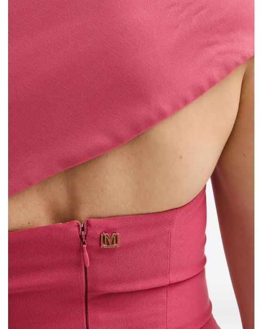 Marciano Pink Knot-Detail Maxi Dress