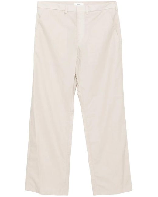 Rier Natural Waxed Poplin Trousers for men