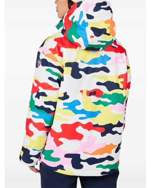 Rossignol Red X Jcc Camouflage-Print Jacket