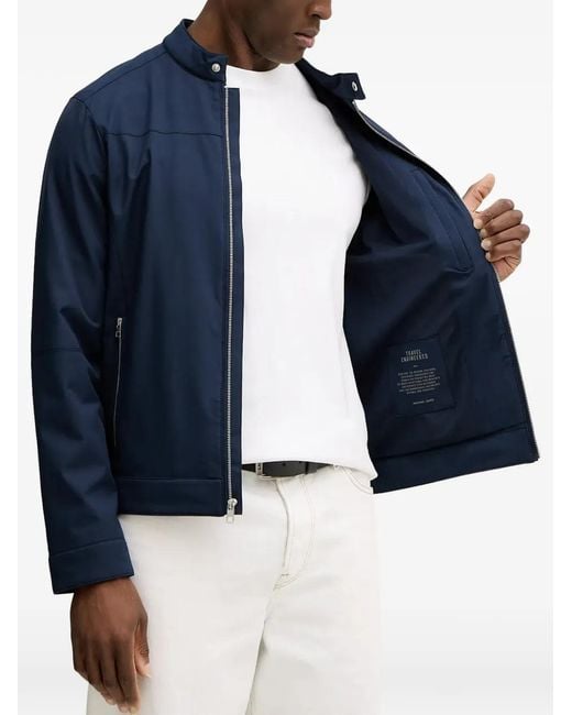 Michael Kors Blue Veste À Fermeture Zippée for men