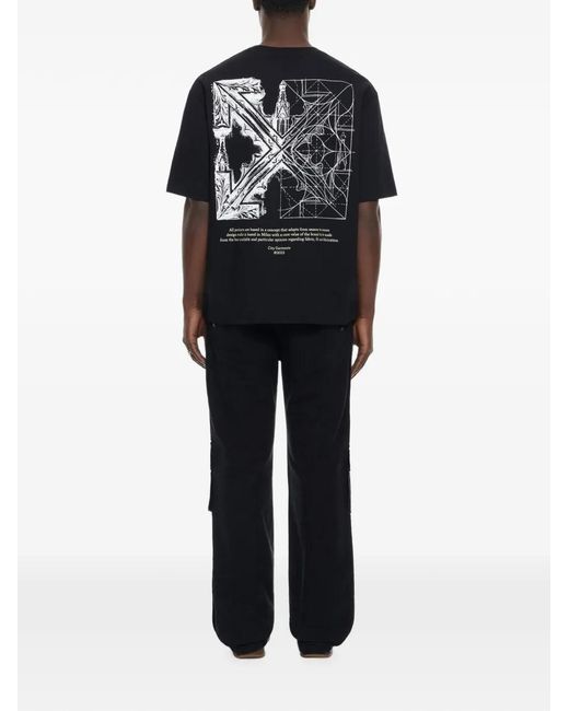 Off-White c/o Virgil Abloh Black Multi-Pocket Cargo Pants for men