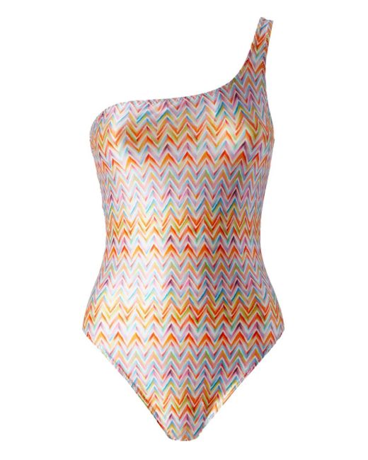 Missoni ジグザグ ワンピース水着 White
