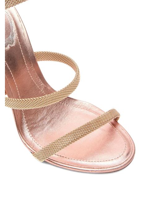 Rene Caovilla White 105Mm Juniper Sandals