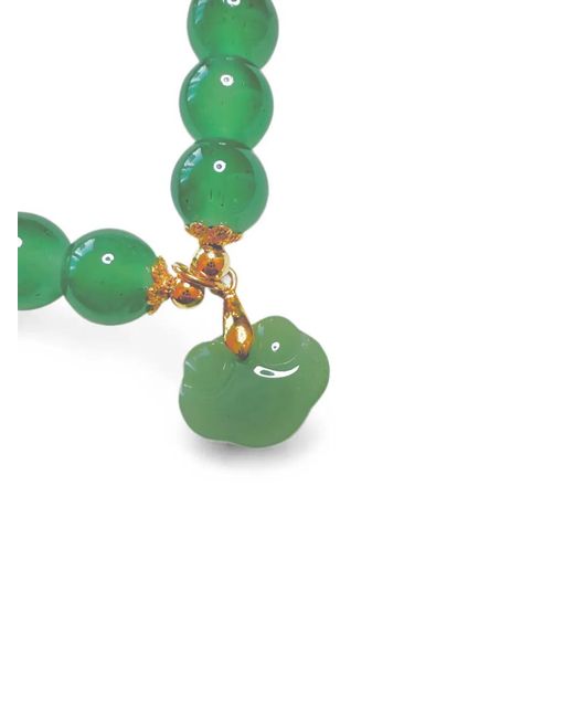 Hzmer Jewelry Green Hara Summer Bead-Pendant Bracelet