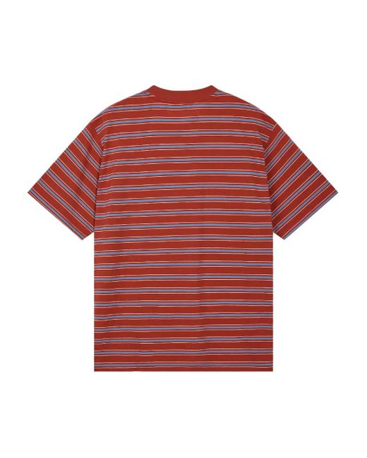 Rest&Recreation Red Stripe Pocket T-Shirt