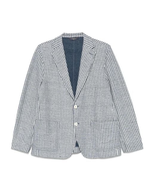 Circolo 1901 Gebreide Blazer in het Blue voor heren