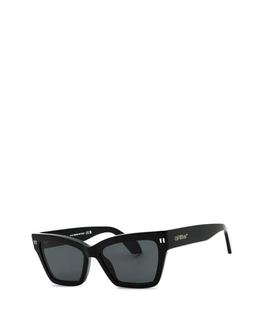 Off-White c/o Virgil Abloh Black Detail Square-Frame Sunglasses