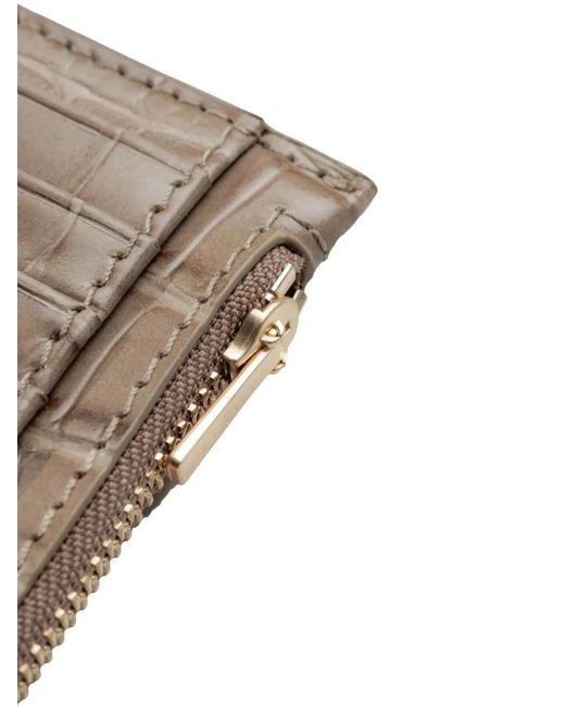 Tarjetero Frank Yu Mei de color Brown