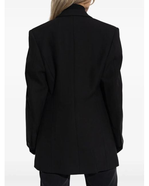 Rag & Bone Black Single-Breasted Blazer