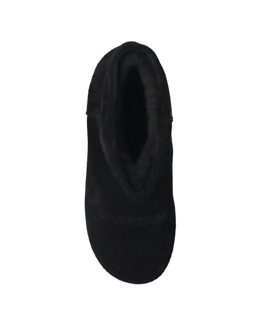 Balenciaga Black Alaska Platform Boots
