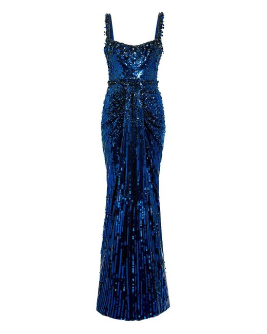 Jenny Packham Blue Cavalla Gown