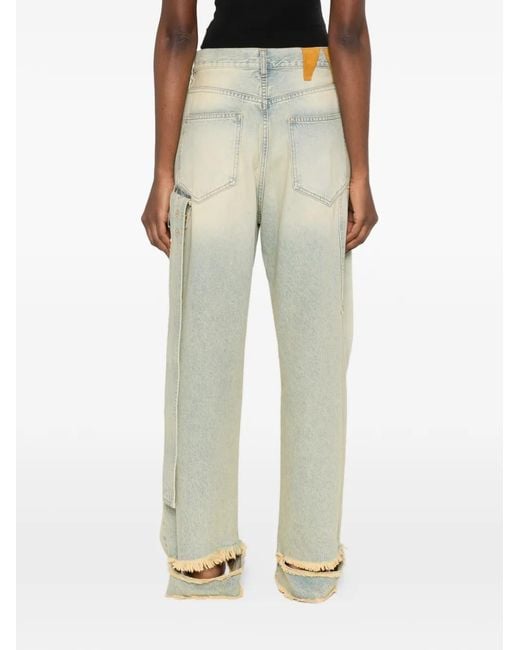 DARKPARK White Lisa Five-Pockets Jeans
