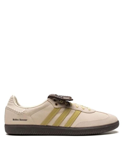 Adidas Brown X Wales Bonner Samba "Cream/ Sneakers