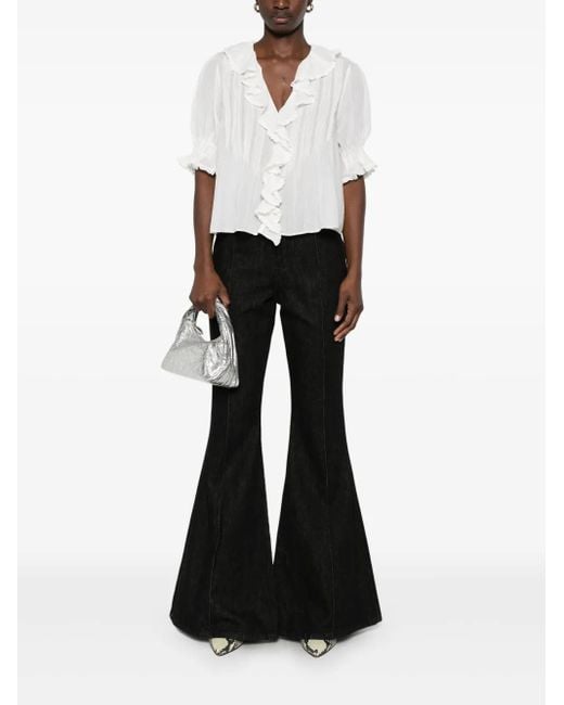 Doen White Henri Blouse