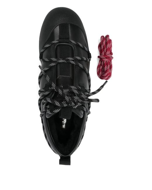 メンズ Bally レースアップ ブーツ Black