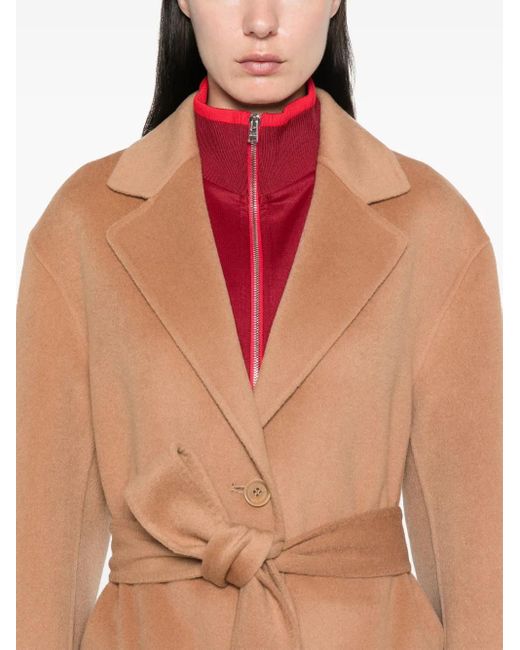 Manteau En Laine Aspesi en coloris Natural