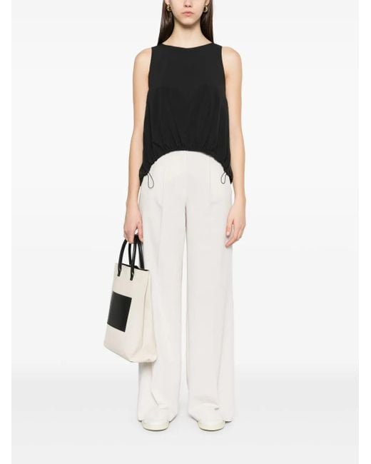 Herno White Pants