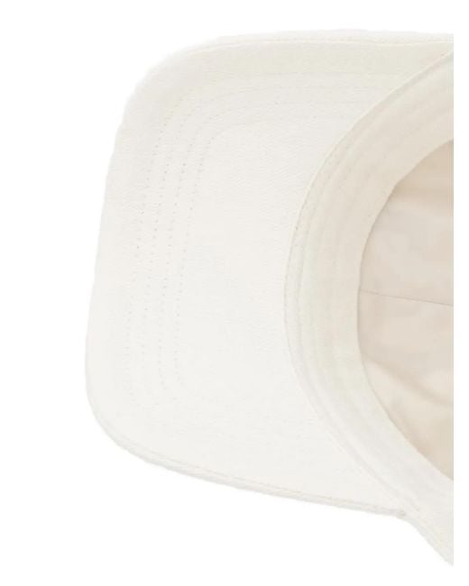Gant White Logo-Patch Cap for men