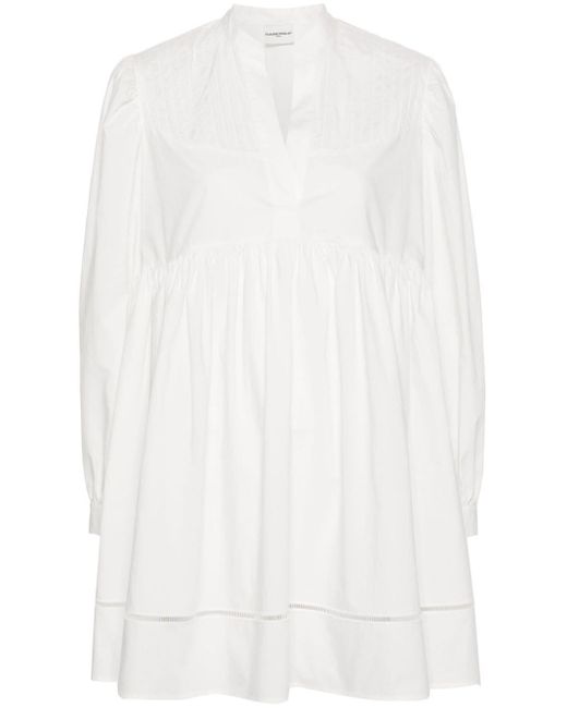 Claudie Pierlot Mini-jurk Met Print in het White