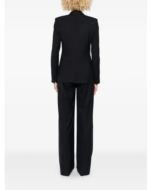 Tagliatore Black Double-Breasted Suit