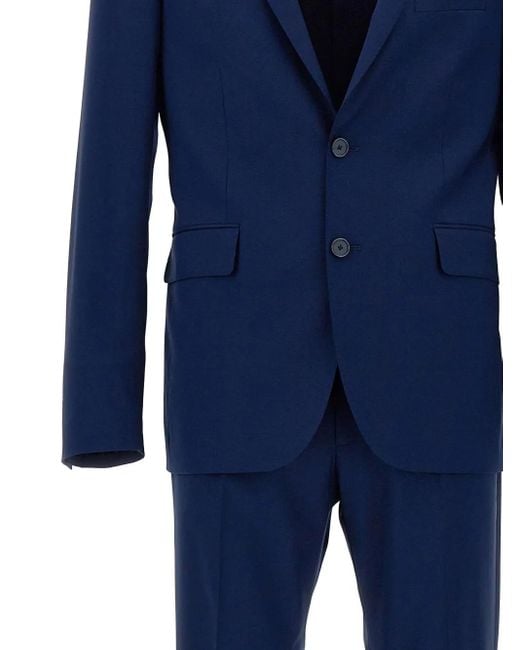 Tagliatore Blue Fresh Suit for men