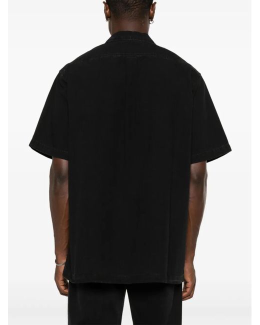 Givenchy Hemd Mit Logo-Patch in Black für Herren