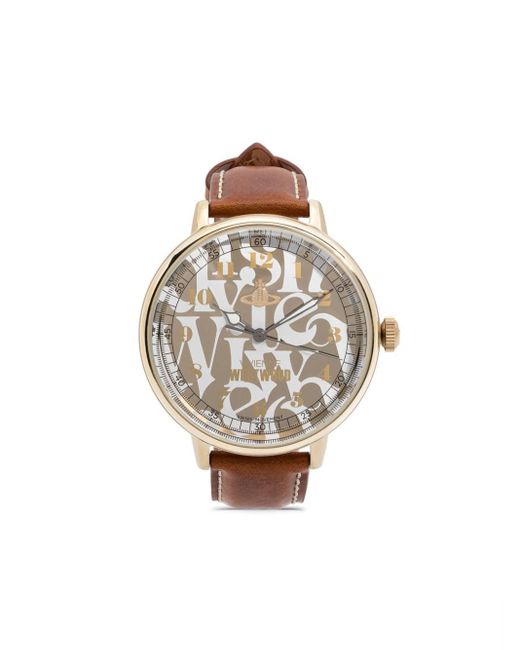 Vivienne Westwood Cavendish 48 Mm Horloge in het White