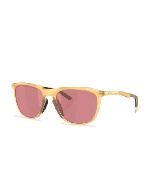 メンズ Oakley Thurso スクエアフレーム サングラス Pink