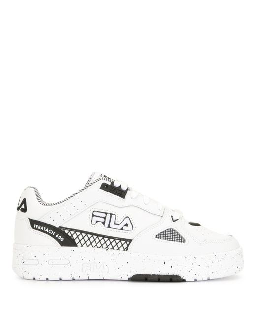 Fila White Teratach 600 Sneakers