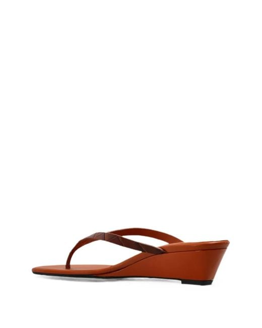 Christopher Esber Brown Scala Leather Heeled Sandals