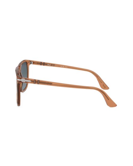 Persol Blue Square-Frame Sunglasses