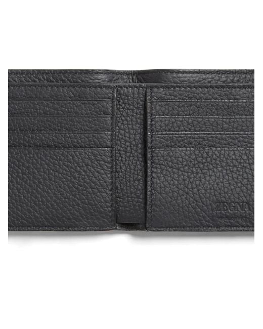 Zegna Portemonnaie Mit Klappe in Gray für Herren