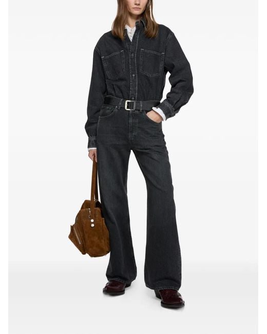 Acne Blue Regular Fit Jeans