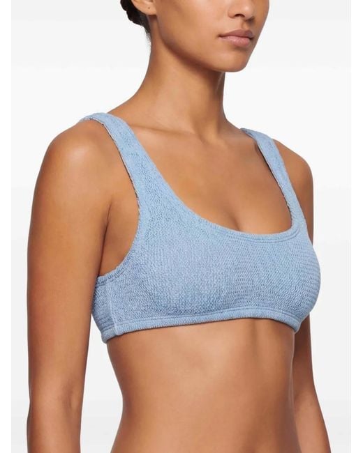 Mc2 Saint Barth Blue Naima Bikini Top