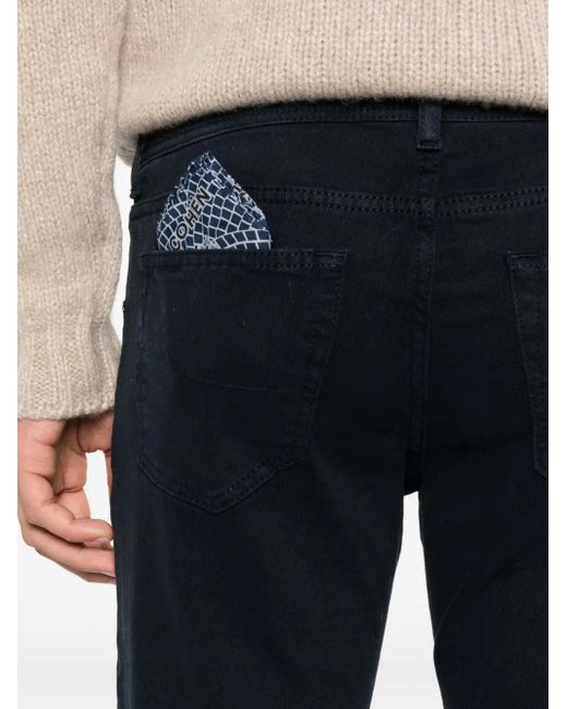 Jacob Cohen Blue Pocket Jeans for men