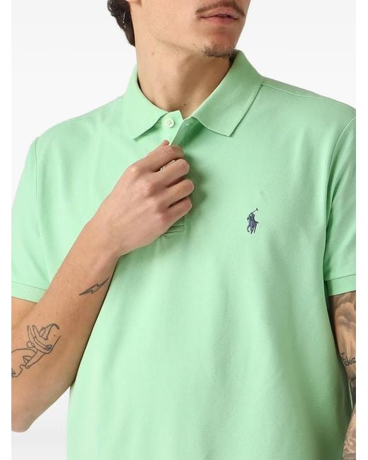 Polo Ralph Lauren Green Polo À Motif Polo Pony for men