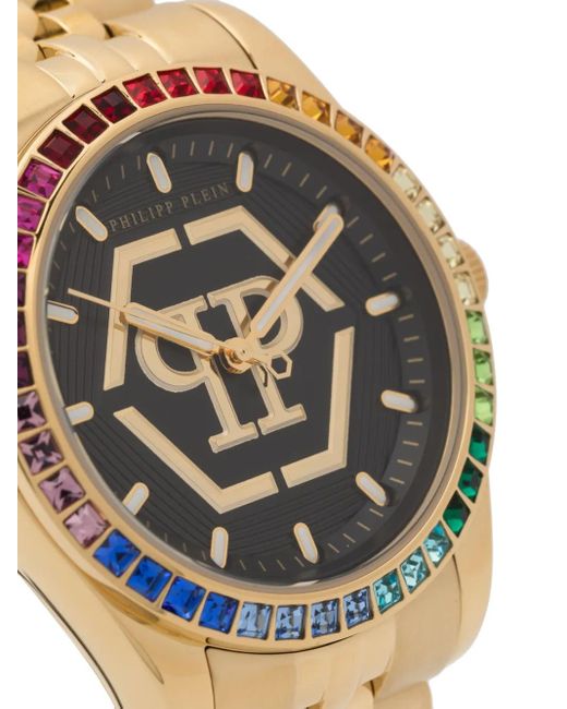 Philipp Plein Metallic Date Superlative 38Mm