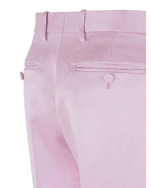 Tom Ford Pink Buttoned Trousers