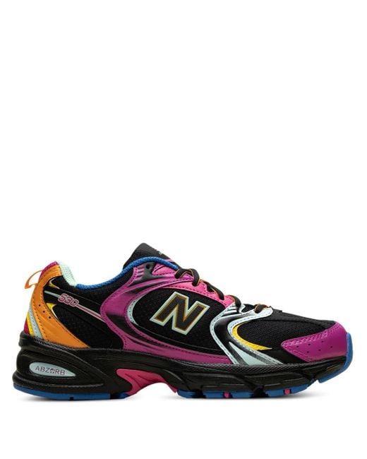 メンズ New Balance 530 "black/pink" スニーカー