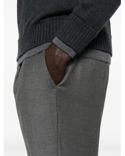 メンズ Dondup プリーツ パンツ Gray
