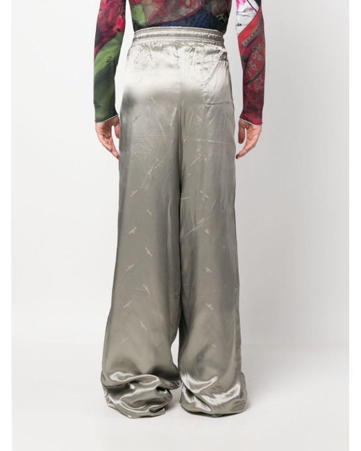 Pantalones anchos con efecto degradado Vetements de hombre de color Gray