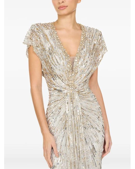 Jenny Packham White Lacie Maxi Dress