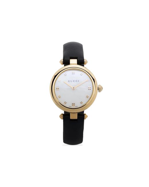 Gucci White Diamantissima 32Mm