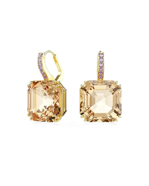 Swarovski Metallic Millenia-Tone Crystal Earrings