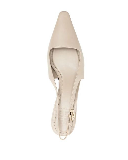 Givenchy Natural G-Cube Slingback Pumps