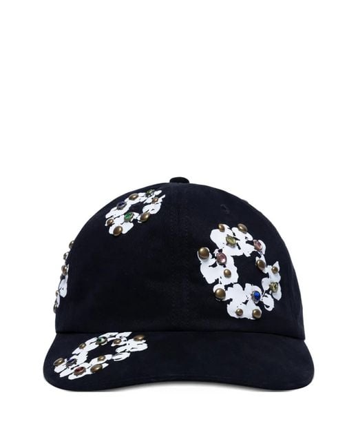 DENIM TEARS Blue Wreath Cap for men