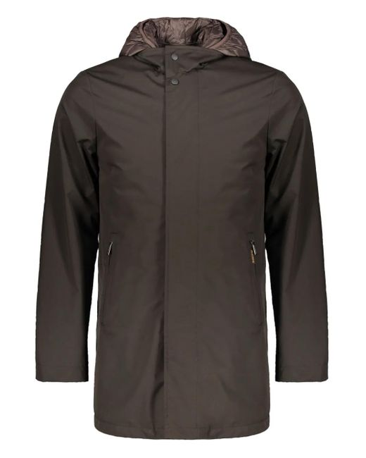 メンズ Moorer Teno-amd フーデッド レインコート Gray