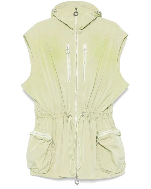 Charlie Constantinou Yellow Adjustable-Waist Gilet for men